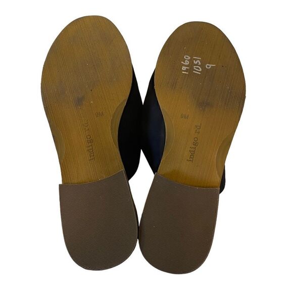 indigo rd. Dark Blue Faux Suede Pointed Toe Slip-Ons in Ladies Sz. 9M - Picture 7 of 7